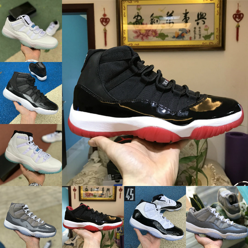 

Jumpman Jubilee Bred 11 11s High Basketball Shoes COOL GREY Legend Blue Midnight Navy Cap And Gown Concord 45 25th Anniversary Space Jam Win Like Low Columbia Sneakers, Please contact us