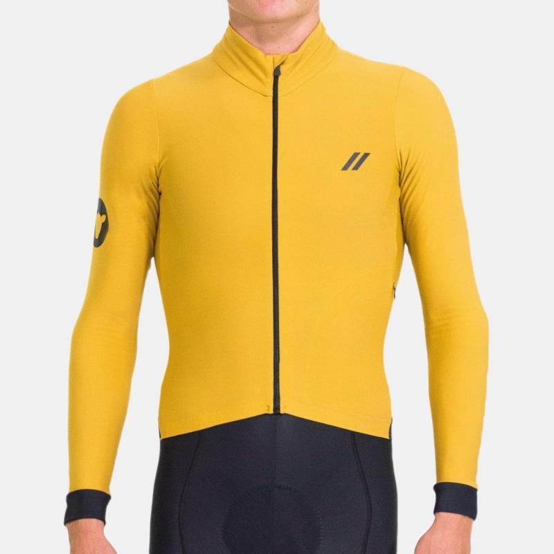 

2020 New black sheep Elements Thermal fleece Long Sleeve cycling jersey for winter hombre invernale bike jacket1, Pic color