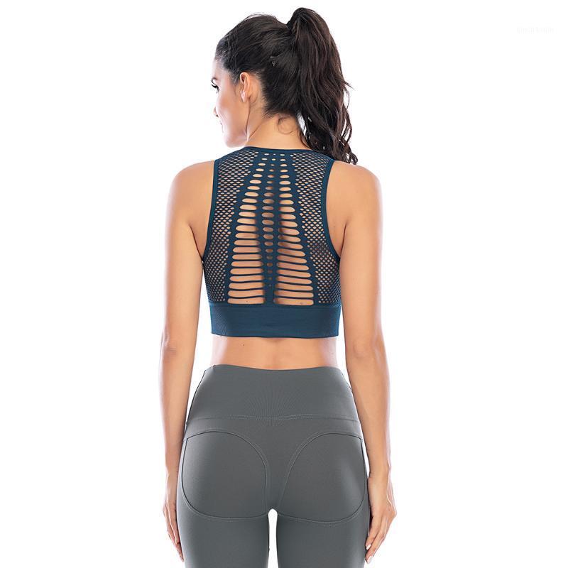 

Seamless Sports Bra Puls Size Breathable Stretchy Fitness Gym Yoga Sports Bra Top Workout Sportswear For Women Gym1, Black