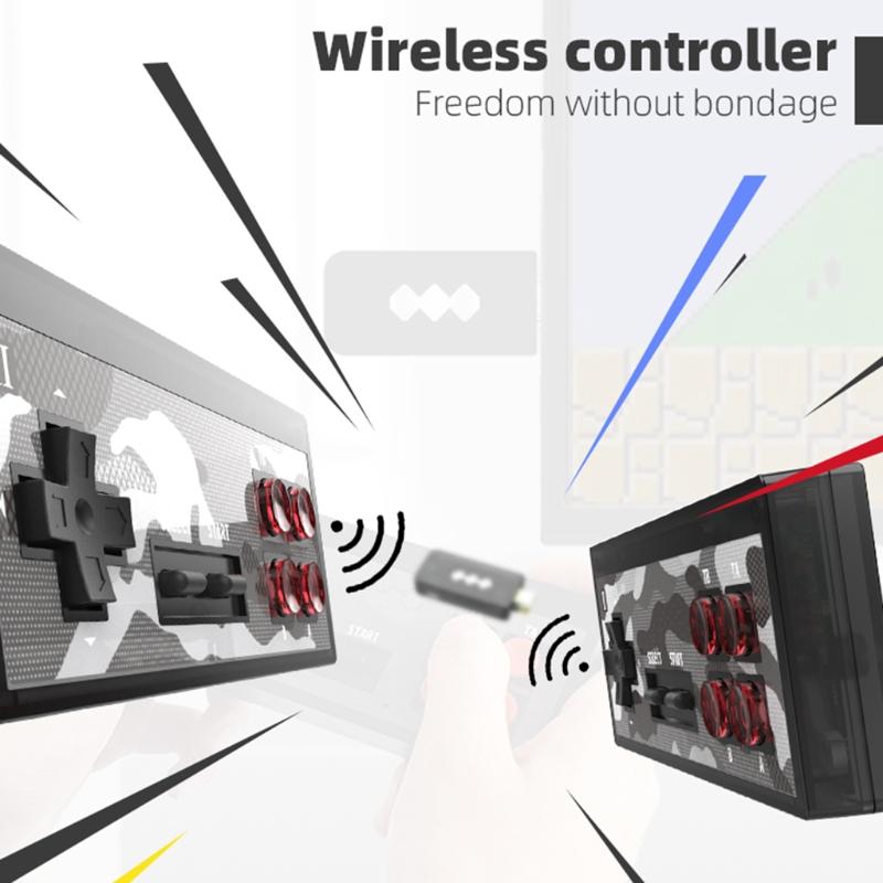 

Doubles Wireless Game Console Y2 8-Bit Usb Wireless Mini Game Console 53CC