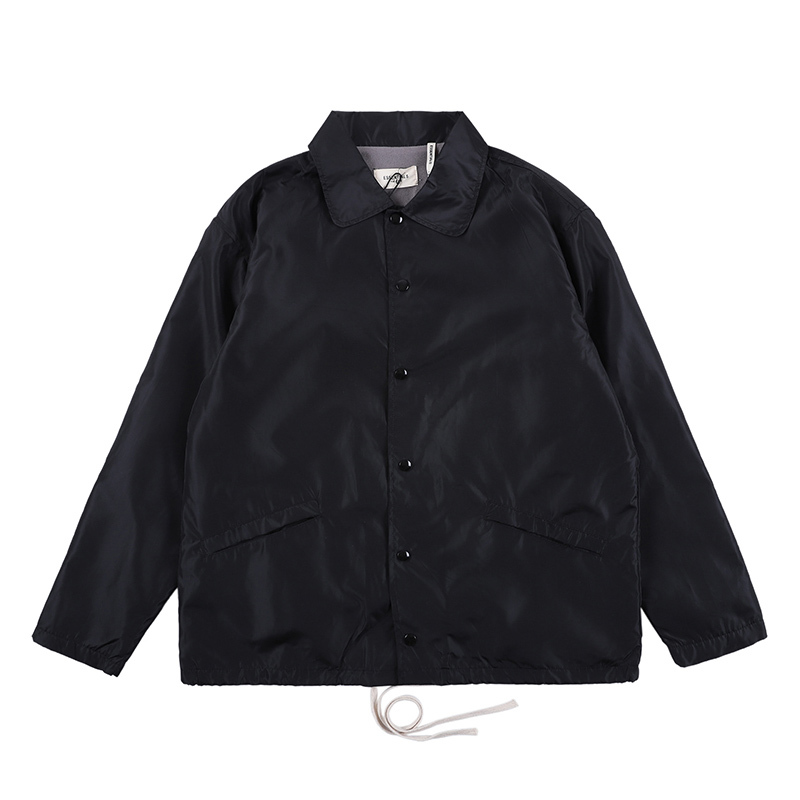 

2021 New Hip-hop Man Streetwear Trench Coat Essentials Letter Autumn Jacket Load ZJ7Q, Beige