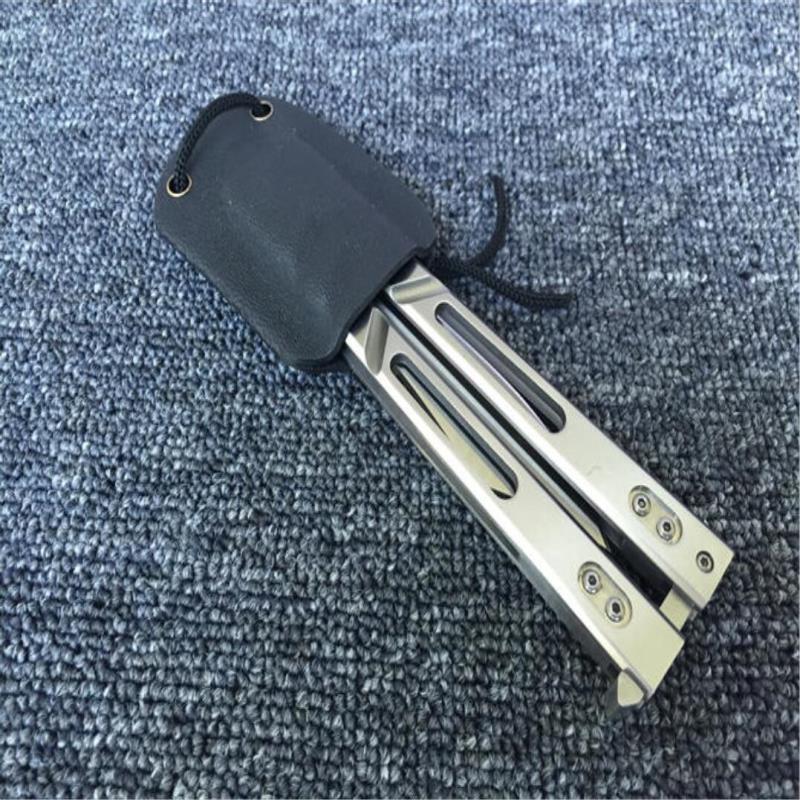 

Limited EDC DESPERADO Knife Hiking Best AB BRS Knife Swinging Self-defense Alpha 3.7" Blade Butterfly Hunting Tactical Edition Tool Ubjrc