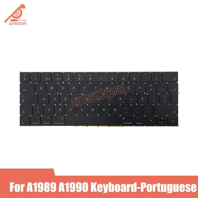 

Full New A1990 A1989 Keyboard Portuguese For Pro Retina 13" A1989 15" A1990 Keyboard Replacement 2020 Year1