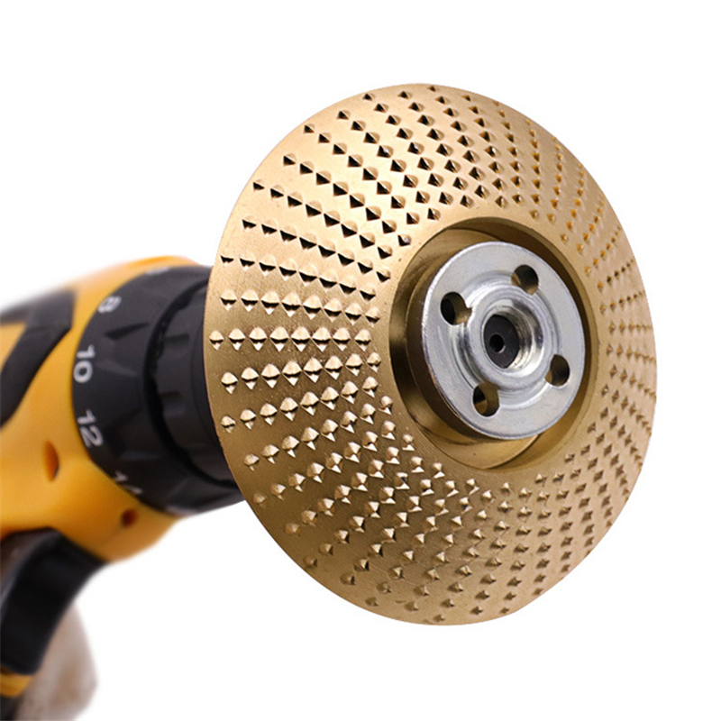 

16mm 5/8" Bore Extreme Shaping Disc Tungsten Carbide Wood Sanding Carving Tool Abrasive Disc Tools for Angle Grinder