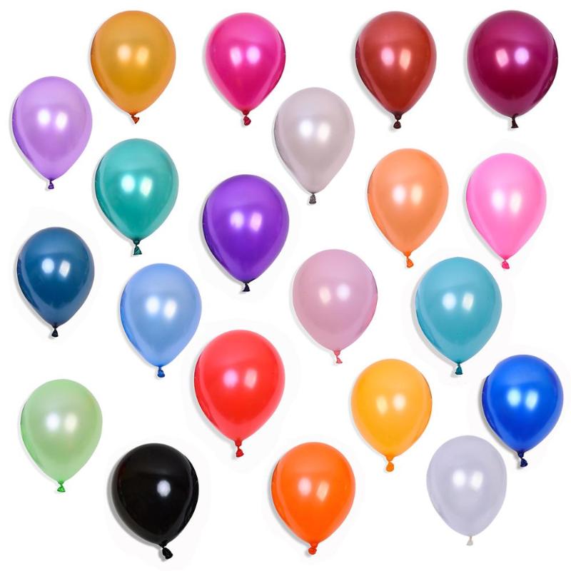

50Pcs 10/12inch 1.5g 2.8g Colorful Pearl Latex Balloons Wedding Birthday Party Decoration Baby Shower Kids Air Balls Toys Globos