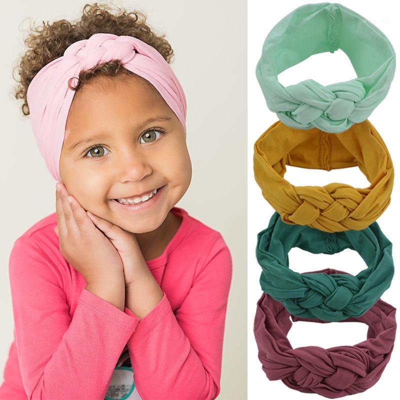 

Baby Twist Knot Headband Girl Nylon Elastic Hair Accessories Toddler Solid Turban Newborn Photo Props Kid 27 Colors Headwrap1, Dark green