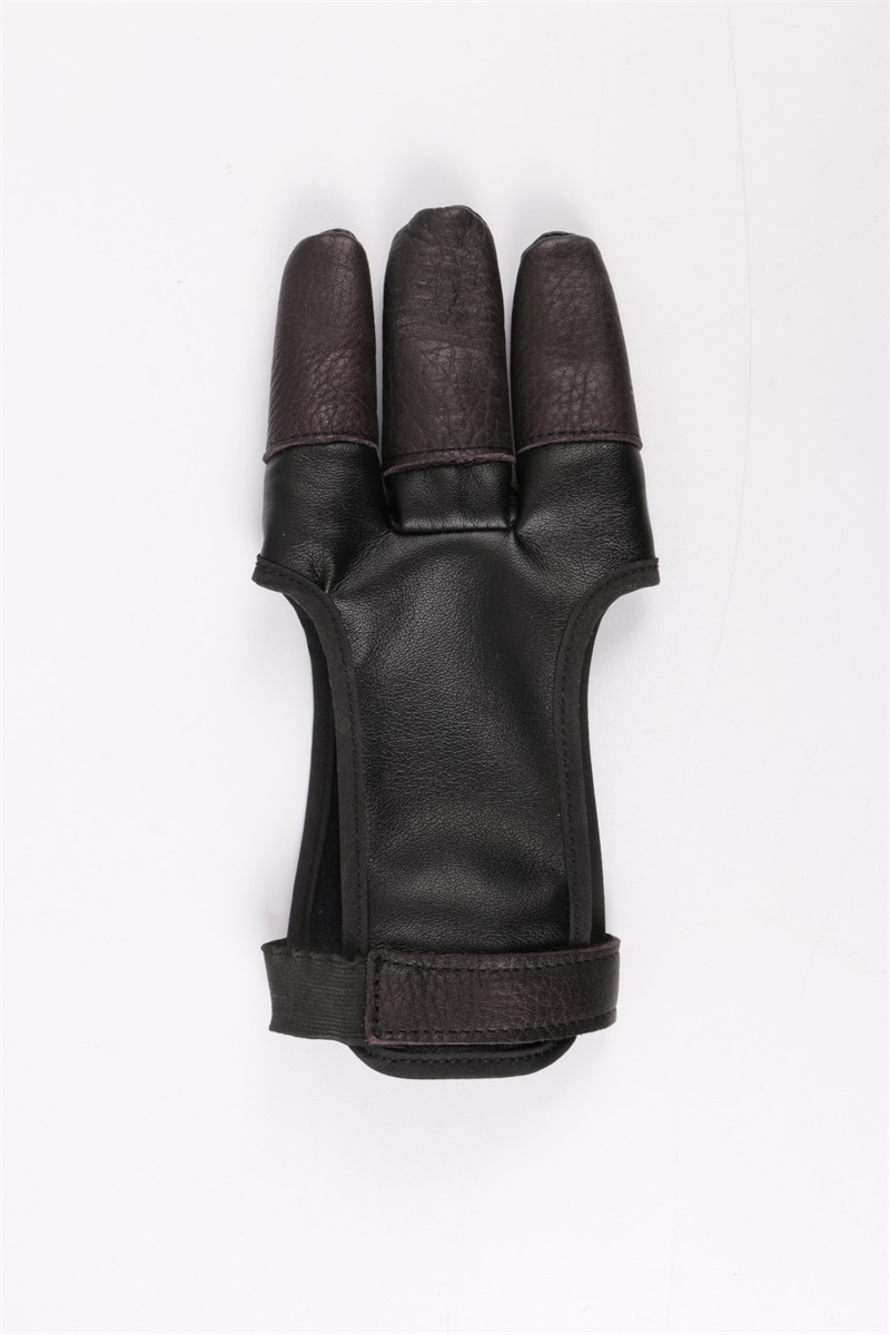 

Shoot Gloves Arrow Bow Hunting Shooting Recurve Bow Finger Support Protector