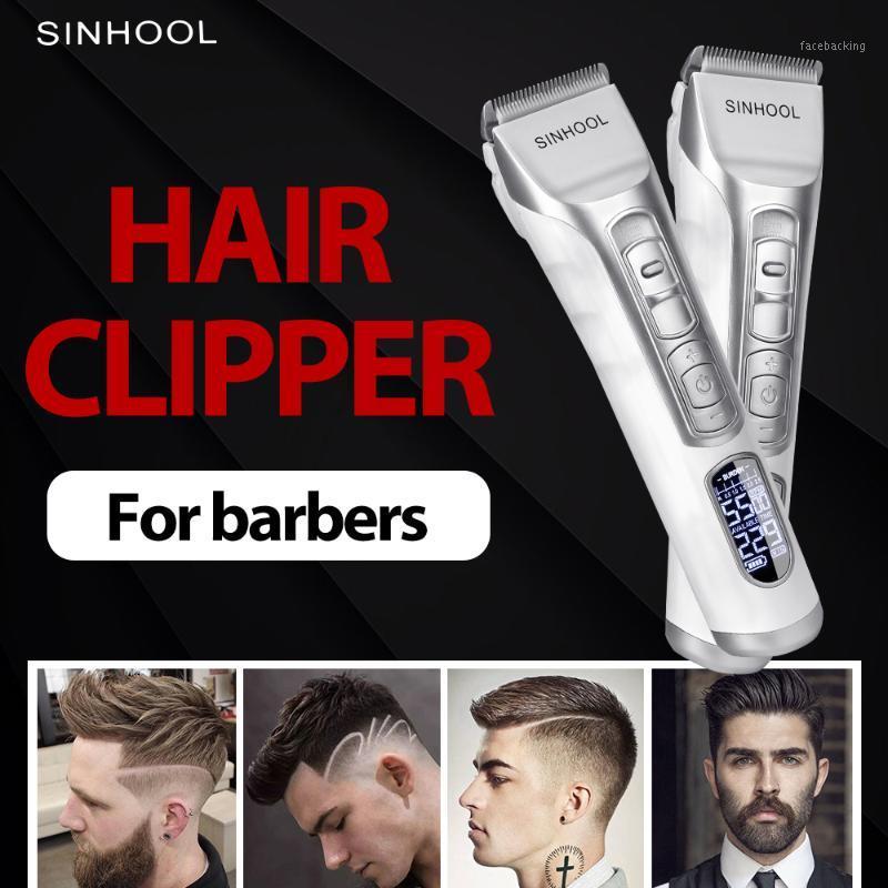 

SINHOOL Digital Electric Hair Clipper USB Interface Chargeable Hair Trimmer Cutter Adjustable Ceramic for Men Adult Baby1