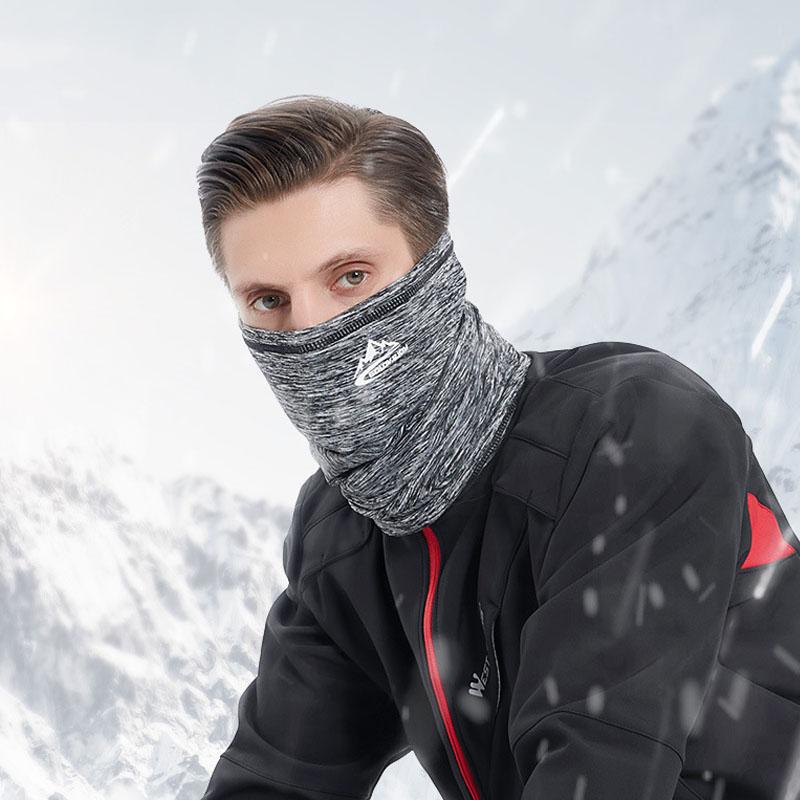 

Winter Cycling Scarf Men Fleece Neck Warmer Bandana Caps Running Mask Bicycle Bandana Sports Headband With Mask for Face Women