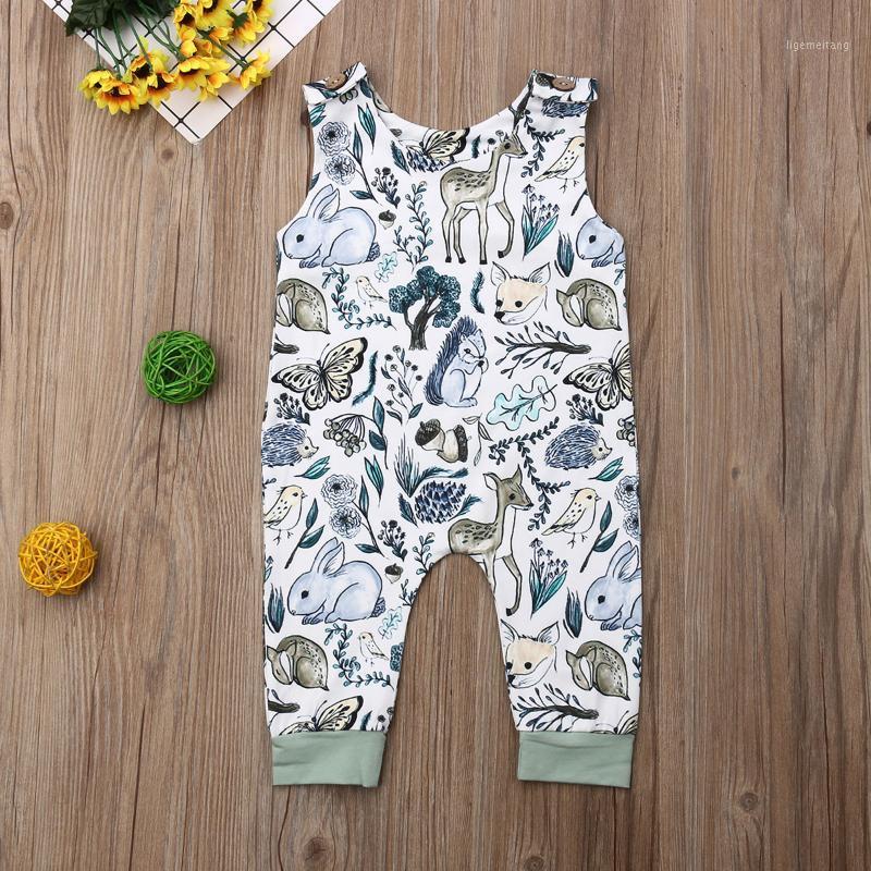 

Newborn Baby Girl Boys Animals Romper Bodysuit Jumpsuit Playsuit Clothes Outfits1, Blue