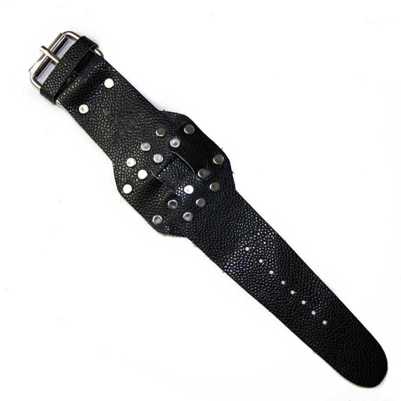 

1pc WristBand without Reel For Fishing Slingshot Wrist Guard Protector Catapult PU Hunting Archery Shooting Fish Sports1, Black