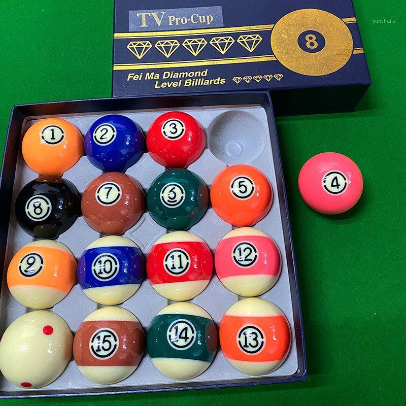 

57.2mm Top quality Durable resin Pool Ball American Billiard Balls Table Games1