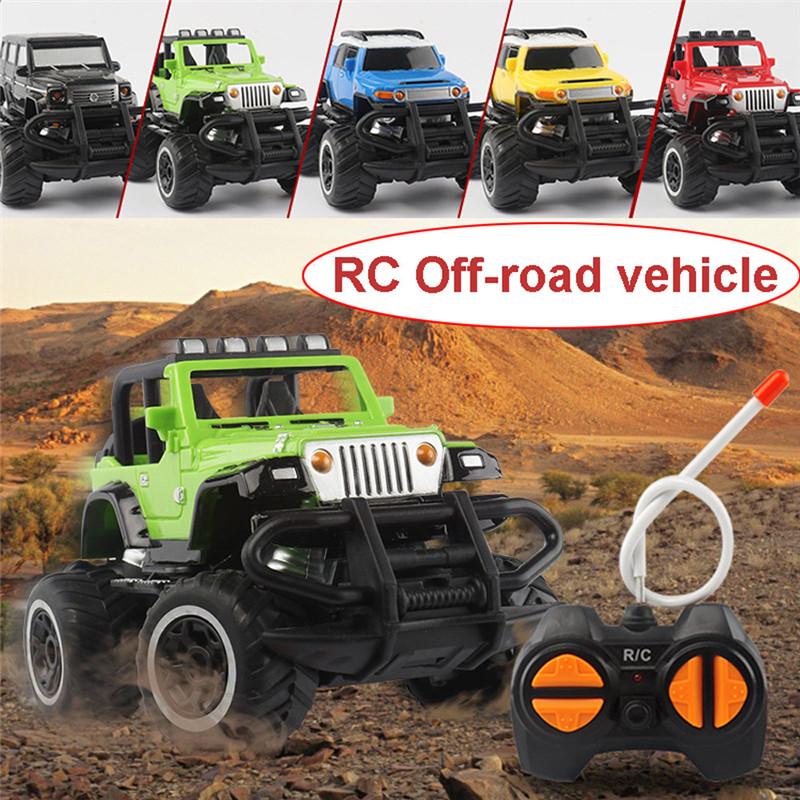 

Off-road Mini RC Vehicle NEW Drift Speed Remote Control Truck RC Kids Toys Light Jeep Four-wheel Climbing Car Toys Birthday Gift