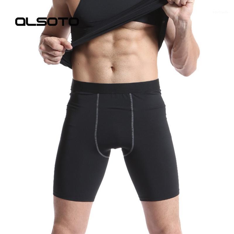 

Summer Men Running Shorts Quick Dry Gym Tight Training Crossfit Fitness basketball Run Sports Shorts sexy black Jogging1, Red