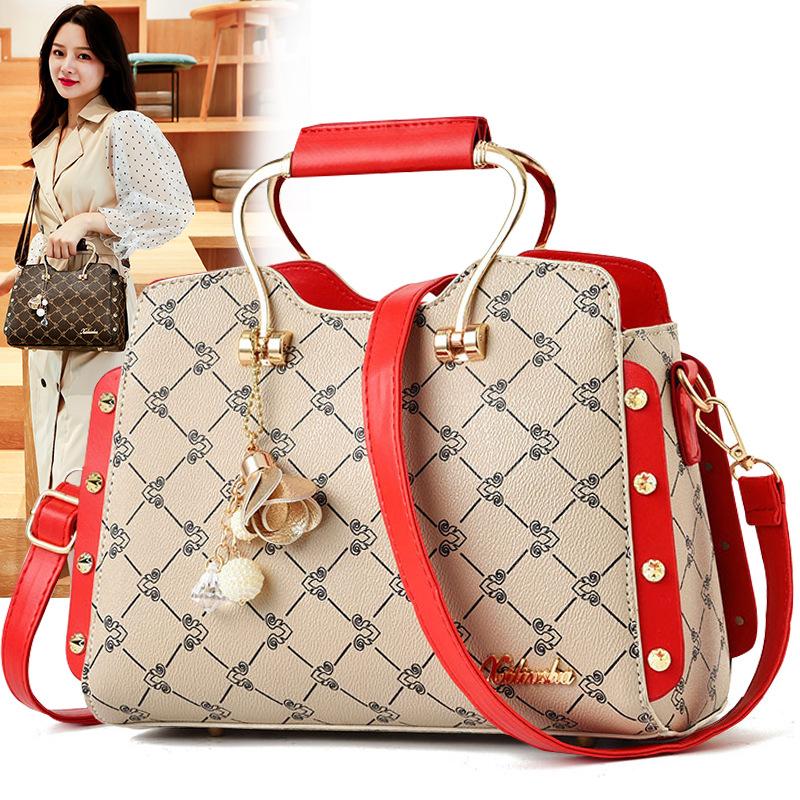 

Evening Bags Brand Fashion Female Bag Women Leather Handbag Vintage Messenger Letter For 2022 Ladies Hand