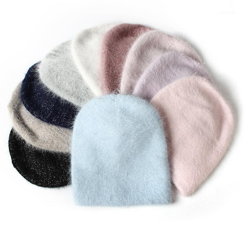 

Beanie/Skull Caps Colorways Fur Lurex Woman Winter Hat Solid Color Autumn Beanies Matched Warm Soft Bonnet Skullies Gift1