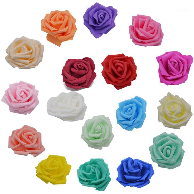 

10pcs 8cm Big Foam Rose Artificial Flower Heads For Wedding Home Decoration Mariage Flores Rosa Scrapbooking Craft Supplies1, F01