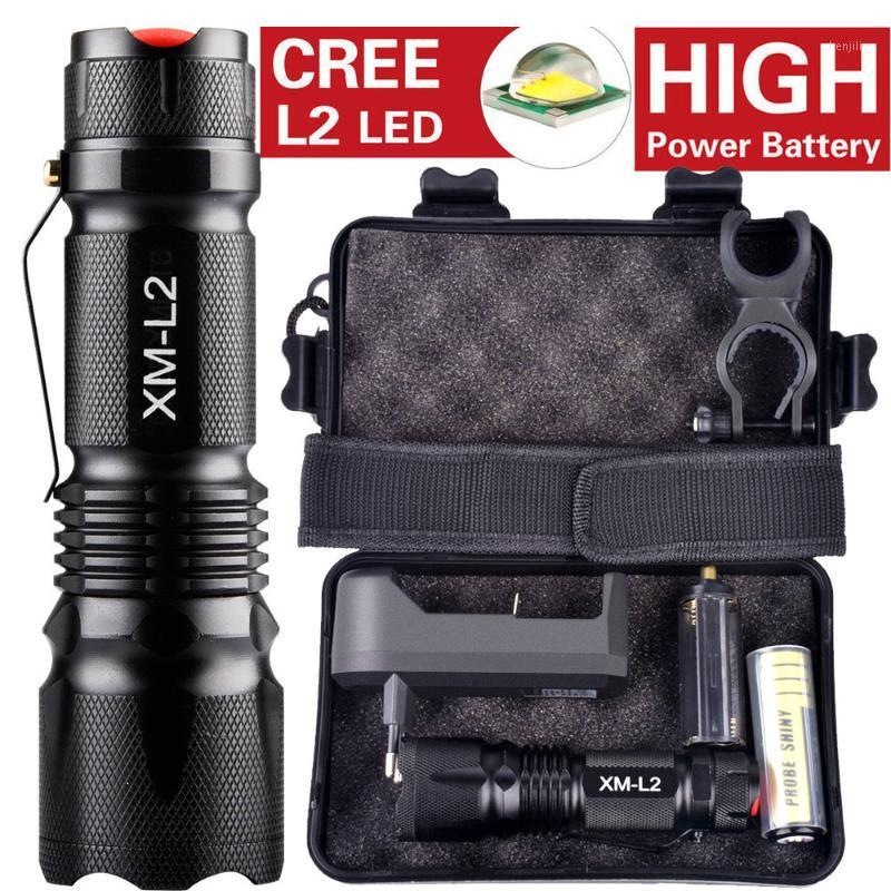 

10000lm X800 Tactical* L2 Led Torch Gift Kit Bright Outdoor Work Light Camping Hunting Bike Light1