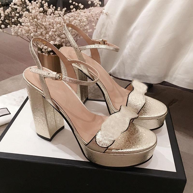

New Womens Single shoes fashion real Leather bottom sandals High-heeled shoes women summer fashion sandals size 35-42, White