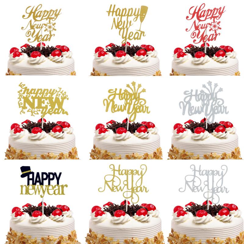 

Other Festive & Party Supplies Happy Year Cake Topper Kids Birthday Cupcake Toppers Flags Baking Baby Shower Wedding DIY Decor Xmas