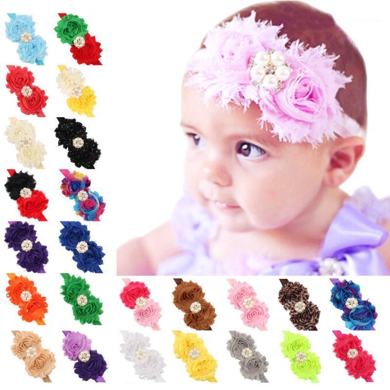 

Sun Flower Pearl Children Hair Accessories Flower Baby Girls Headbands1, Color 26