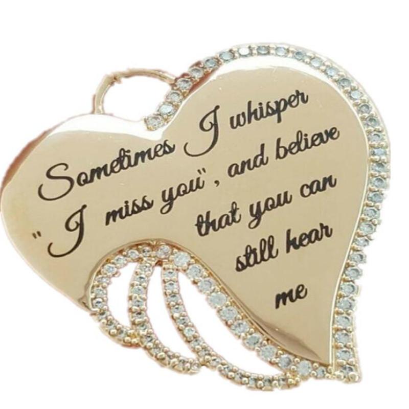 

Popular Fashion Love Letter Zircon Women Necklace Valentine's Day Romantic Charm Gift Women's Temperament Jewelry Wholesale