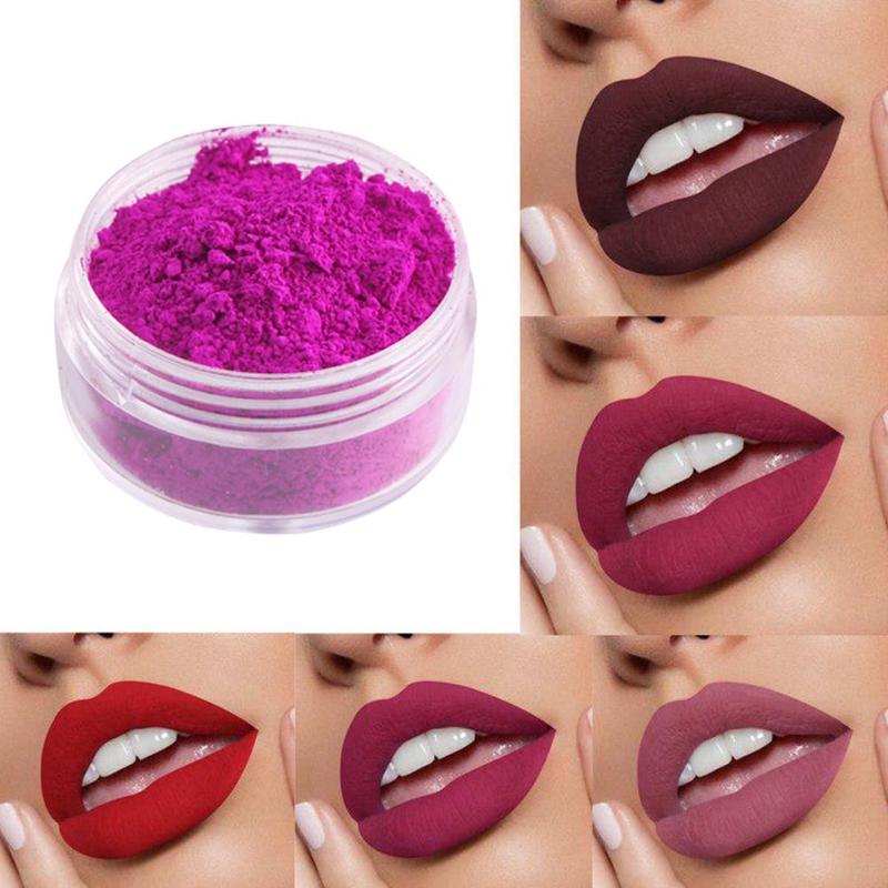 

Glitter Lip Gloss Pigment Powder Cosemetic Glitter Lip Make up 24 Colors Art Decor Eye Shadow Nail Powder Decor, As photo shows