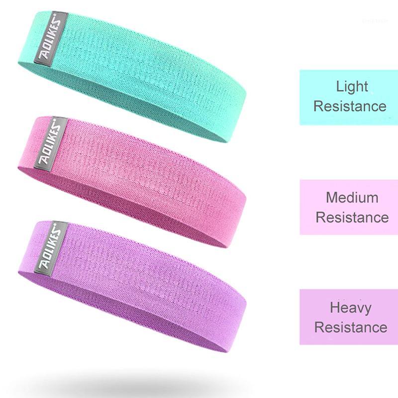 

Fitness Resistance Bands Non-slip Hip Circle Legs Thigh Hip Workout Bands1