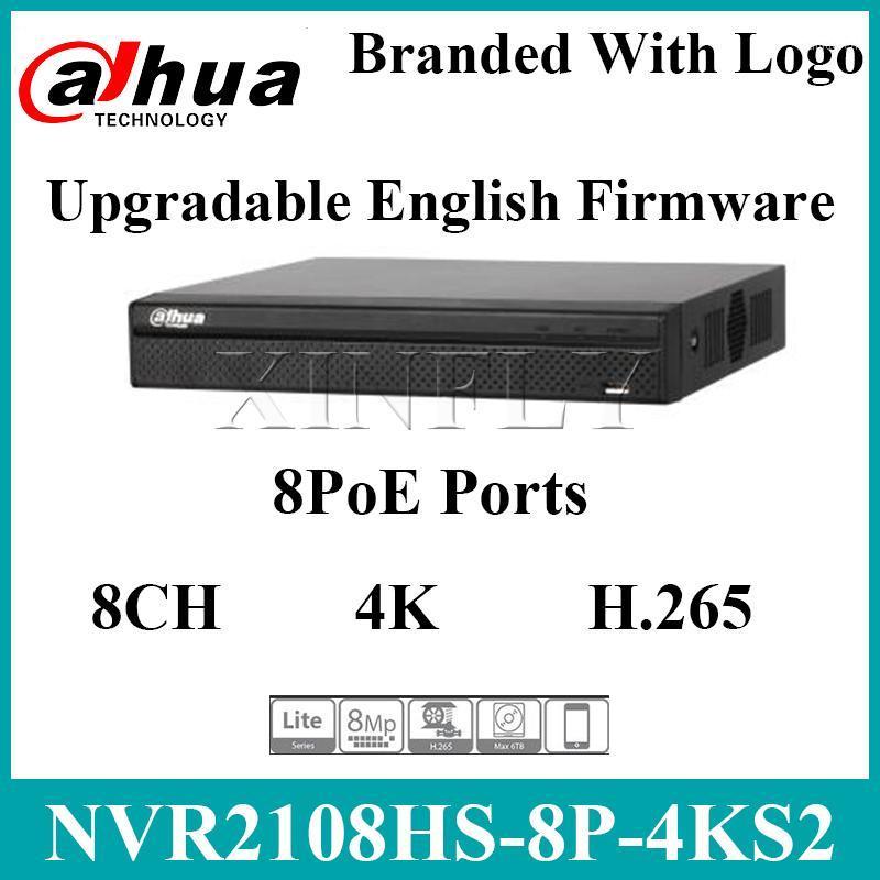 

Dahua NVR2108HS-8P-4KS2 8CH Network Video Recorder Compact 1U 8PoE Lite 4K H.265 With HDD Selectable Replace NVR2108HS-P-S21