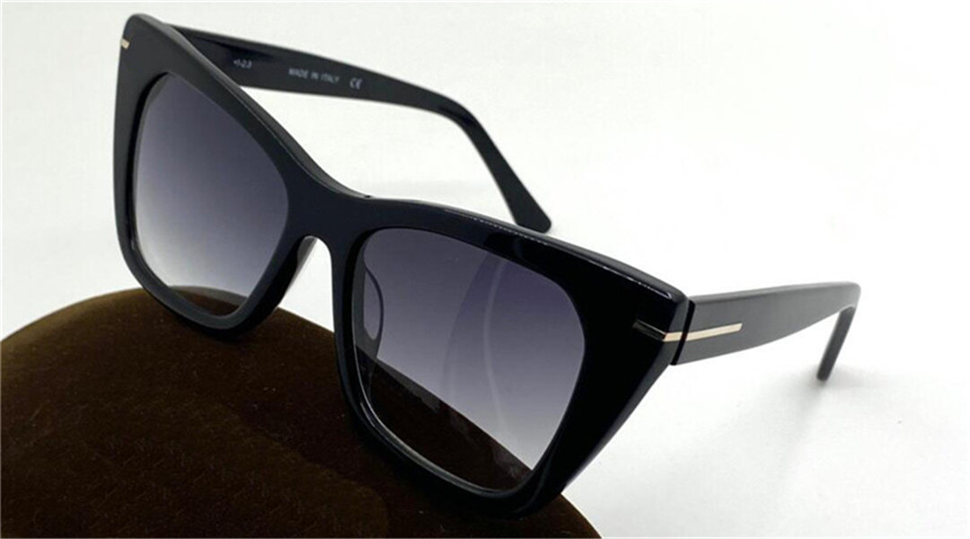 

New fashion design sunglasses 0846 cat eye frame classic design style top quality outdoor uv400 protective glasses with case