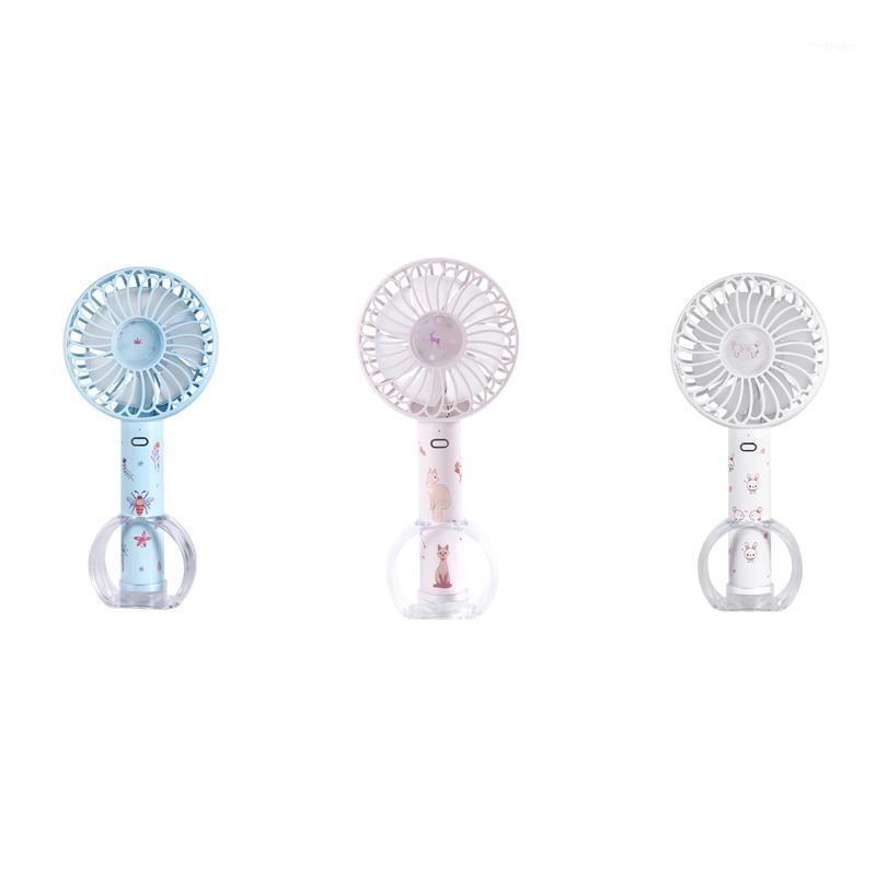 

Mini Cute USB Handheld Fan Desktop Portable Rechargeable Three-Speed Small Fan1