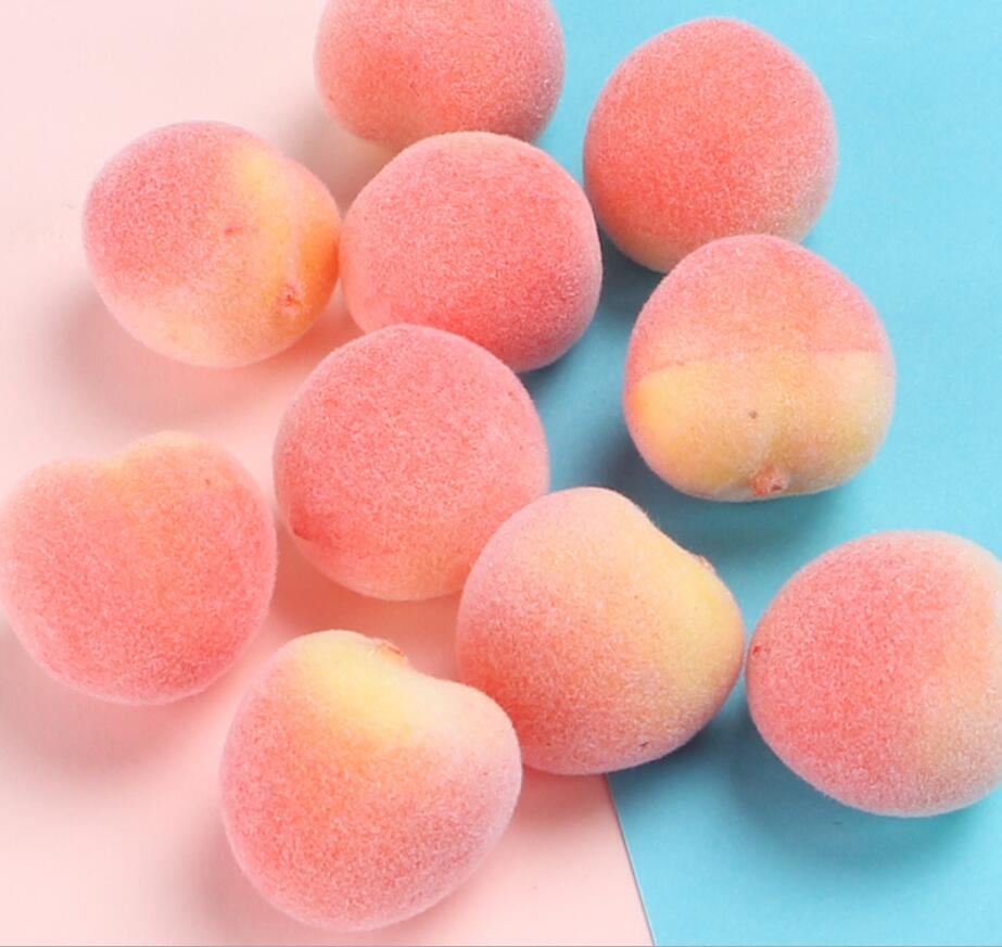 Craft Tools Three dimensional simulation of peach cream glue dripping mobile phone case stationery box Keychain pendant DIY accessories-image-641856538