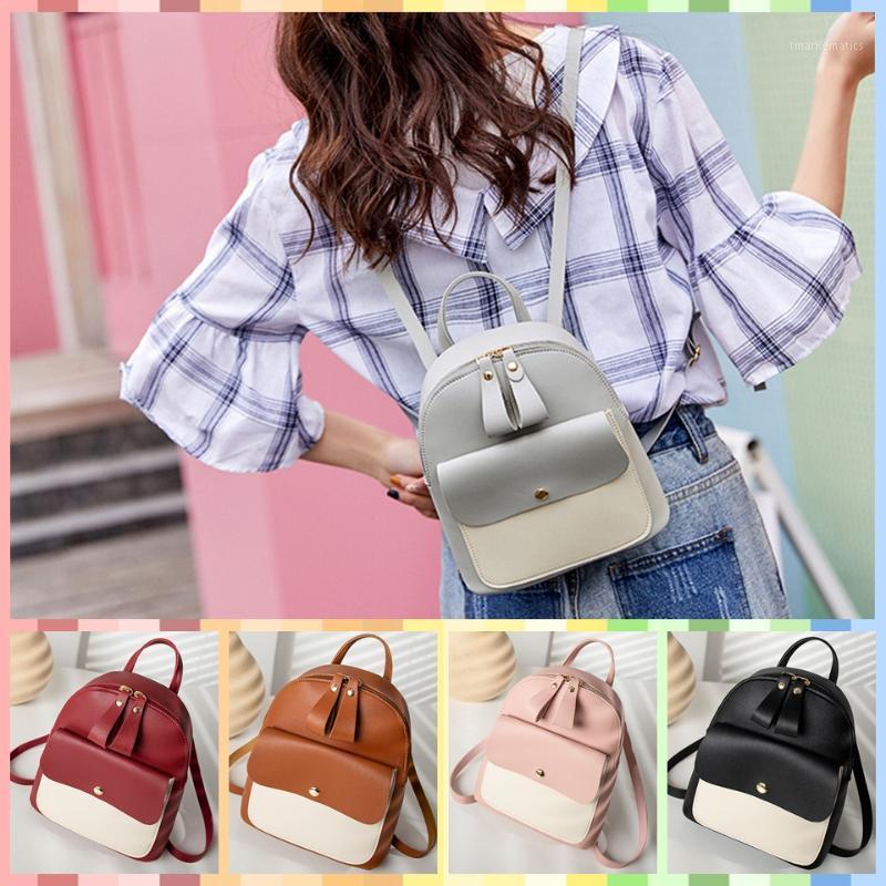 

Factory Bagpack School Bag Girls Woman Backpack 2020 Concise Portable Mutifunction Bags for Womens Kpop Travel Storge Pouch1, Black