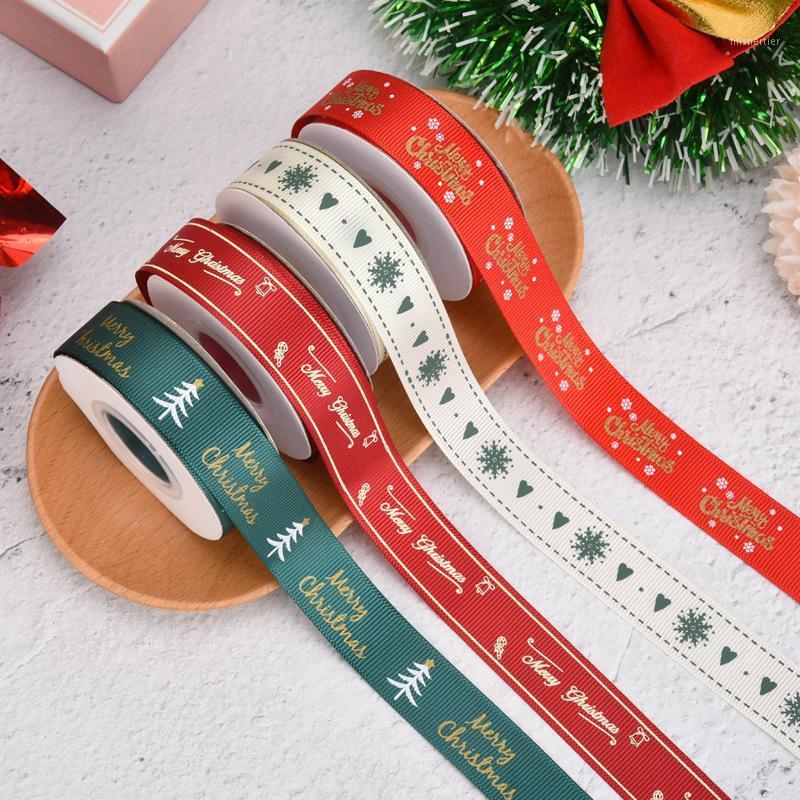 

Christmas Gilding Ribbons Happy New Year Gifts Wrapping Merry Christmas Gifts for 2020 Year Decorations Navidad Natale1