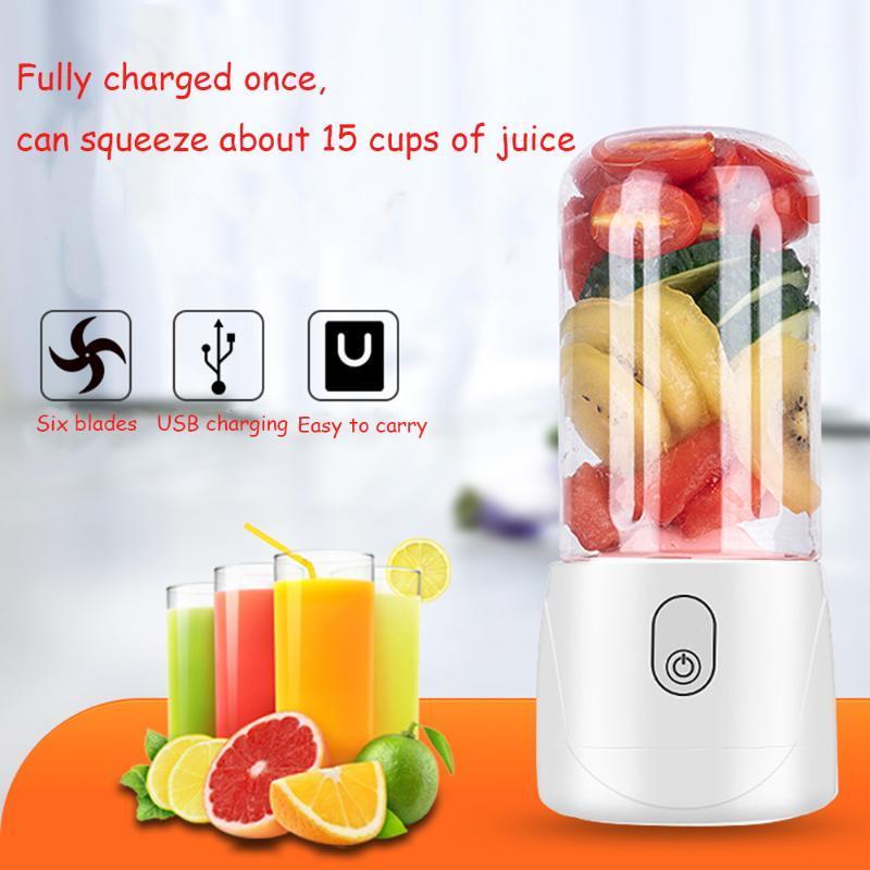 

300ML USB Rechargeable Portable Electric Juicer Fruit Vegetable Mixer Ice Smoothie Maker Blender Machine Juicing Cup With Cover1