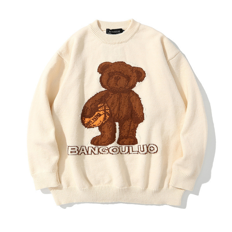 

2021 New Autumn/winter Female Mesh Sizes Trend Line Dressed Cub of Cartoon Round Top Man Jacket 1PV0, Green.