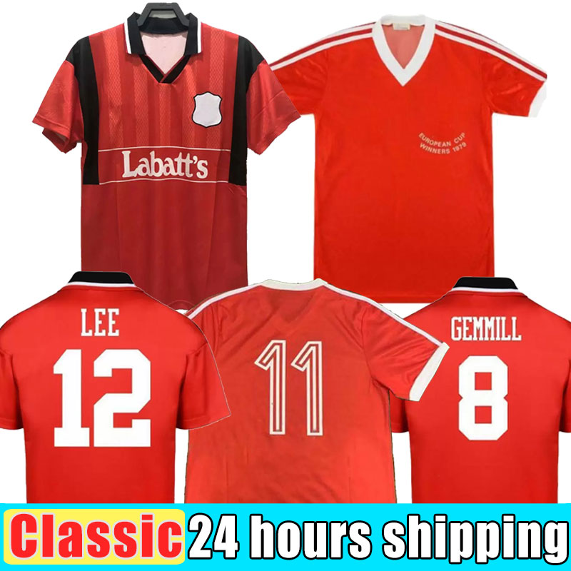 

1979 1980 Nottingham Forest retro soccer jersey 1994 1995 Collymore HAALAND classic vintage football shirt 94 95 Gemmill BOHINEN roy Stuart Pearce kits