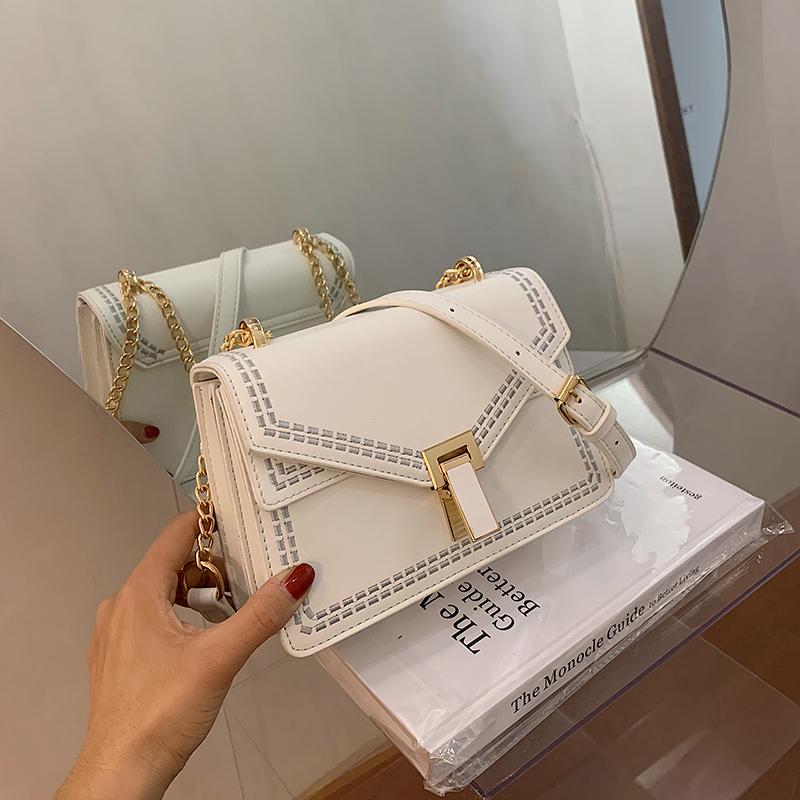 

Bags Fashion Women Leather Messenger 2021 Crossbody Bags for Women Vintage Handbags Luxury Designer Sac a Main Flap Ladies Bag, Black
