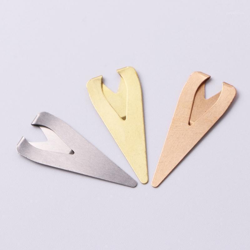 

10Pcs Mini Metal Bookmark Paper Clips Page Holder For Book Stationery School New1