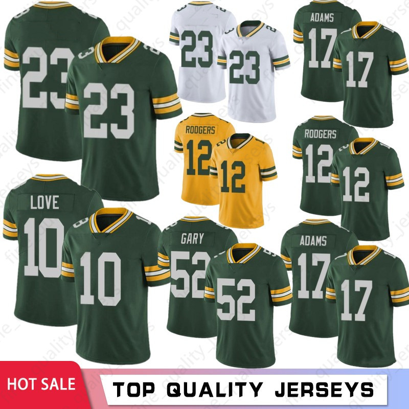 

12 Aaron Rodgers 10 Love Men Football Jerseys 26 Darnell Savage Jr 52 Rashan Gary 17 Davante Adams 15 Starr Favre Aaron Jones 2021 Hot, Men(baozhuanggong)