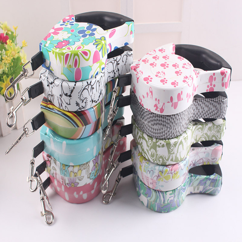 

Retractable Dog Leashes lead Puppy Leash Lead Automatic Retractable Dog Collars Walking Lead for Small and Medium Pet Accessories