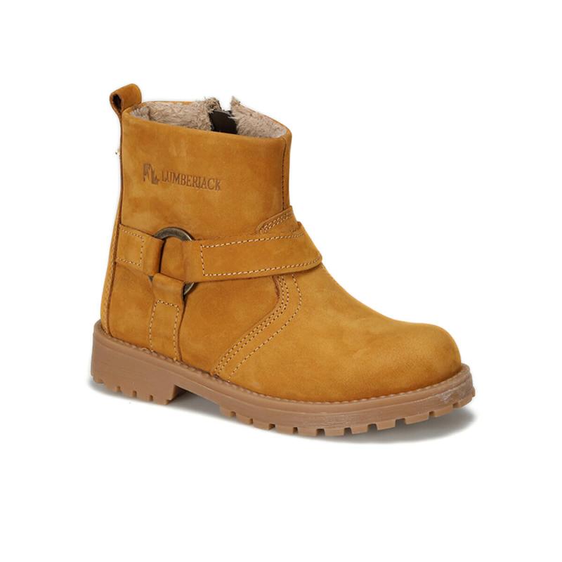 

FLO SON 9PR Yellow Male Child Boots LUMBERJACK, Brown
