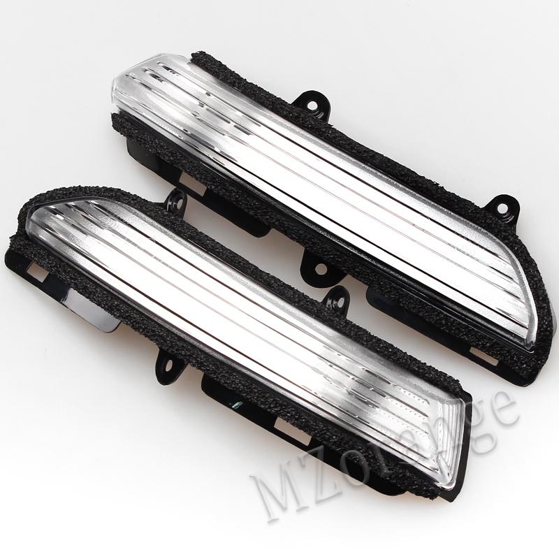 

MIZIAUTO Rearview Mirror Turn Signal Light For MG GT GS Generel Side Door Rear View Mirror Lamp High Quality Without Bulbs, As pic