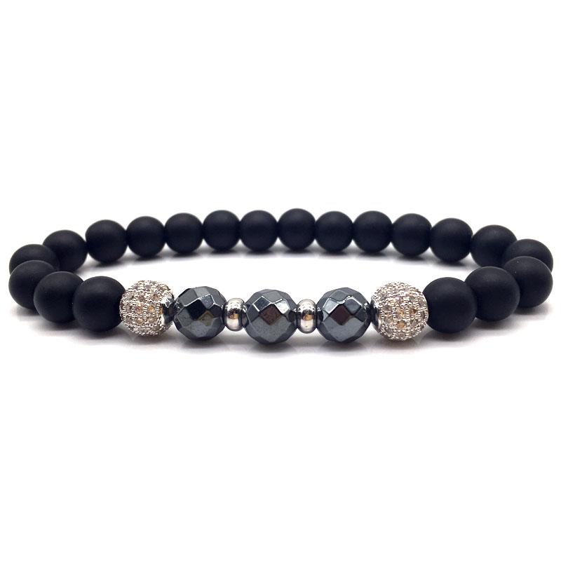 

Bead Mens Bracelet Gift Fashion 2021 & Charm For Men Beads Bracelets Bangles Fashion Jewelry New Bnqps, Silver