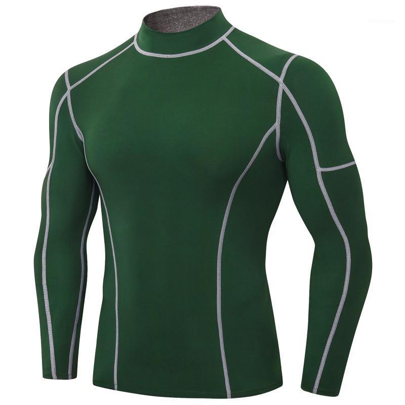 

Men' Long Sleeve Compression Shirts Quick-Dry Breathable Sports Top Elastic Workout Gym Fitness Male Shirt for Running Sports1, Black