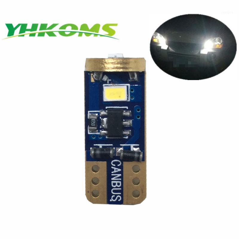 

YHKOMS T10 W5W LED Wedge Bulb 194 168 Car LED Light Lamp Auto Dome Reading Light Canbus 12V 24V Car Side Maker Lamp 6500K1, As pic