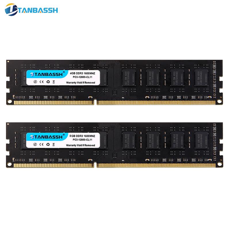 

DDR3 8GB RAM DDR3 4GB 1333MHz Desktop Memory Module 240pin 1.5V sell 4GB/8GB New DIMM for Intel TANBASSH