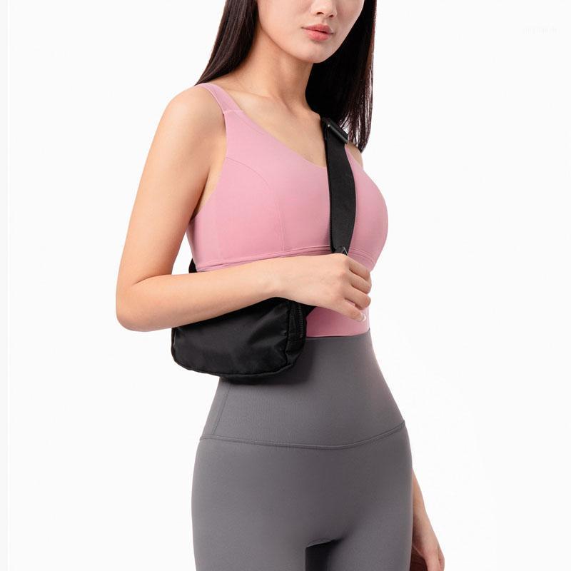 

High Impact Nylon Sport Bra Breathable Running Crop Top Fitness Clothing Gym Bra Padded Super Push Up Sports Yoga Tops1, Black