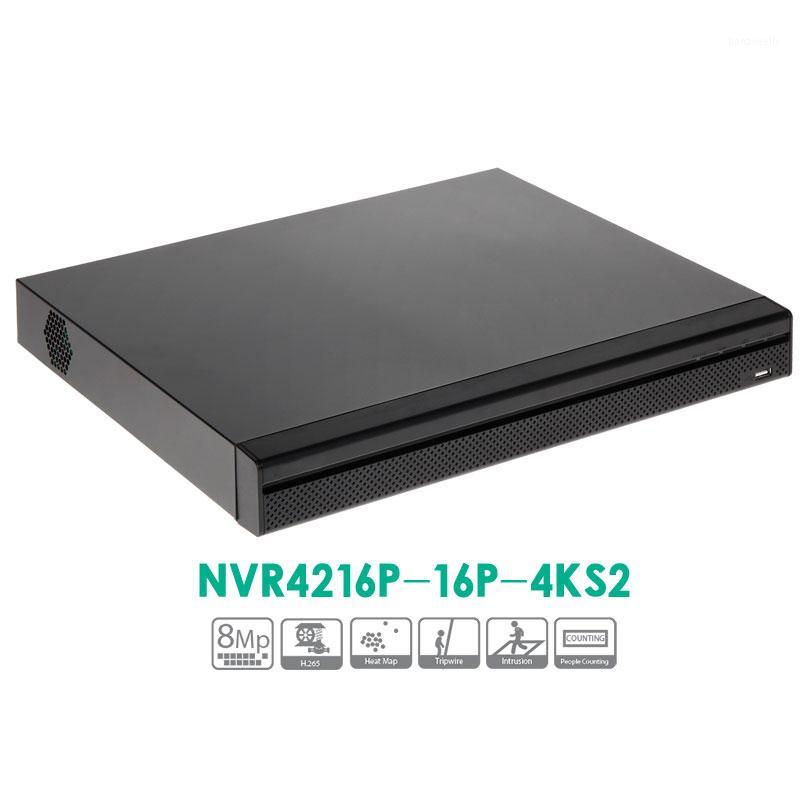 

16CH 8MP 4K&H.265 Smart 1U Lite Network Video Full HD 1080P Recorder With 16PoE Ports 2 SATA III Ports NVR4216-16P-4KS21