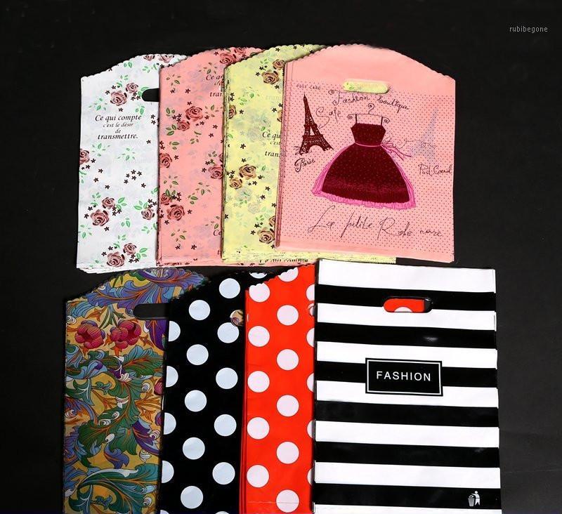 

Gift Wrap High Quality Bag With Handle Wedding Birthday Party Favor Pink Paper Shopping For Clothes/Shoes1